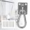 Stainless Square Heavy Duty Ceiling Hook Wall Mounted for Yoga Swings Hammocks Bracket Hardware Tool 4