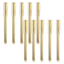 Stift-Kits zum Drechseln, 10er-Pack, Slimline-Rollerball, Drechselzubehör, Drehset, Drehbankzubehör, Gold