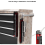 1/4 Hex Bit Organizer,40 Holes Slidable Screwdriver Rail Holder with Magnetic Base for Drill Bits Storage 5