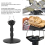 Work Painting Stand ABS Adjustable Height Turn Table Tool 6