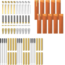 Stift-Kits zum Drechseln, 10er-Pack mit Bonus-Abdeckungen, Herstellungswerkzeuge, Slimline-Drehzubehör, Twist-Kit