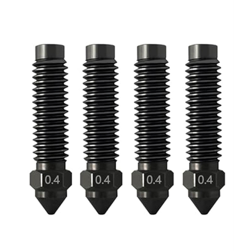 4 Pezzi Per Ugelli In Acciaio Temprato Ad Alta VelocitÃ Centauri Carbon Da 0,4 Mm, Accessori Per Stampanti 3D-image