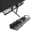Desktop Portable Storage Tisch Bügelrahmen übernahm Kabel Management Tray Insert Fixture Metalldraht 7