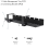 Desktop Portable Storage Tisch Bügelrahmen übernahm Kabel Management Tray Insert Fixture Metalldraht 3