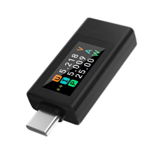 KWS-1902L Multifunktions-USB-Typ-C-Tester 4-30 V Maximal 12 A Ausschaltspeicherfunktion Spannungsamperemeter
