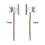 3D Printer Accessories for 3 Combo Strain Gauge Sensor Auto Bed Leveling Hotend Mounting Block 4