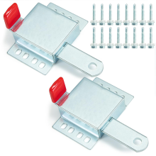 Hochleistungs-Garagentorschloss, Schieberiegel aus Stahl für die meisten Türen, Essential Lock Kit