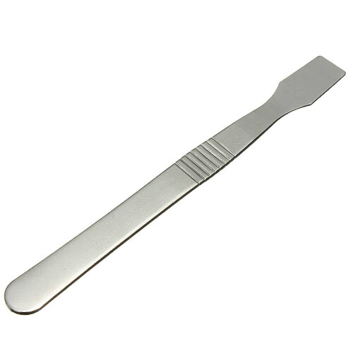 Grattoir plat en acier inoxydable pour pâte à souder 1
