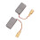 2 pcs 5mm x 8mm 15mm power tool Electric hammer coal brush 6