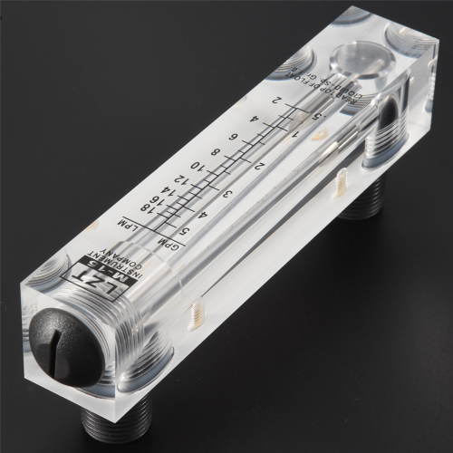 0,5-5 GPM 2-18 LPM waterstroompaneel gemonteerde flowmeter