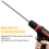1/4-inch Shank T20 Magnetic Torx Security Screwdriver Bit 150mm Long 5