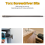 1/4-inch Shank T20 Magnetic Torx Security Screwdriver Bit 150mm Long 8