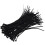 100 x 2.5mmx150mm Self-Lock Electric Cable Zip Cord Fixed Ties Black 8