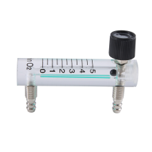 0,1-5LPM 1L Sauerstoff-Durchflussmesser Durchflussmesser mit Regelventil für Luftgas