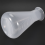 500ml Clear Plastic Laboratory Chemical Conical Flask Storage Bottle 6
