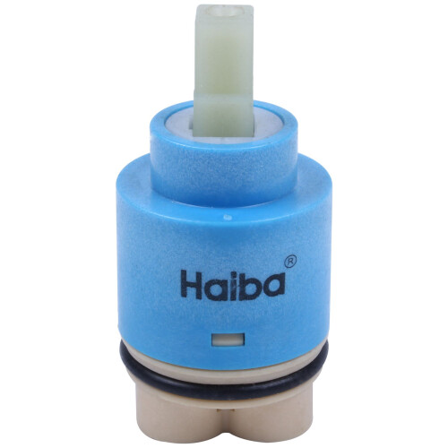 Robinet d'eau en plastique bleu de 35 mm de diamètre 1