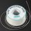305M witte PVC-gecoate vertinde koperdraad, wikkelkabel van 30AWG 7