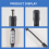 Mini Remote Controller 12A 12V-24V Dimmer for LED tape strips monochrome controller 9