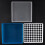 Plastic Square 100 Positions Laboratory 1.5ml Centrifuge Tube Case Box 8