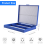 Royal Blue Plastic Rectangle Hold 100 Microslide Slide Microscope Box 9
