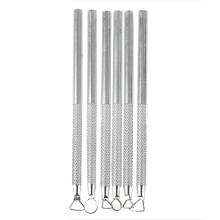 Set di 6 strumenti per scolpire l'argilla in alluminio