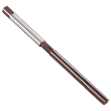 Handruimer met rechte schacht van snelstaal, 5 mm, 6-groef, lengte 3,3 inch