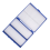 Royal Blue Plastic Rectangle Hold 100 Microslide Slide Microscope Box 3
