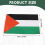 Palestine National Flag 5ft x 3ft 6