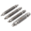 4X Screw Extractor Drill Bits Guide Set Broken Bolt Remover Easy Out #1 #2 #3 #4 4