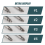 4X Screw Extractor Drill Bits Guide Set Broken Bolt Remover Easy Out #1 #2 #3 #4 9