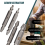 4X Screw Extractor Drill Bits Guide Set Broken Bolt Remover Easy Out #1 #2 #3 #4 7