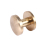 10x Arc Solid Brass Button Stud Screw Nail back Leather Rivet Belt 6mm 10