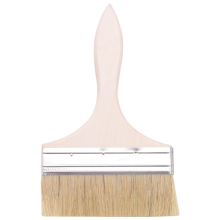 Pennello per pittura murale con manico in legno e setole larghe 220 x 135 mm