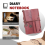 Retro Personality Journal Notepads Ring Binder Diary Notebook Light brown S 5