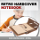 Retro Personality Journal Notepads Ring Binder Diary Notebook Light brown S 8