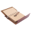 Retro Personality Journal Notepads Ring Binder Diary Notebook Light brown S 10