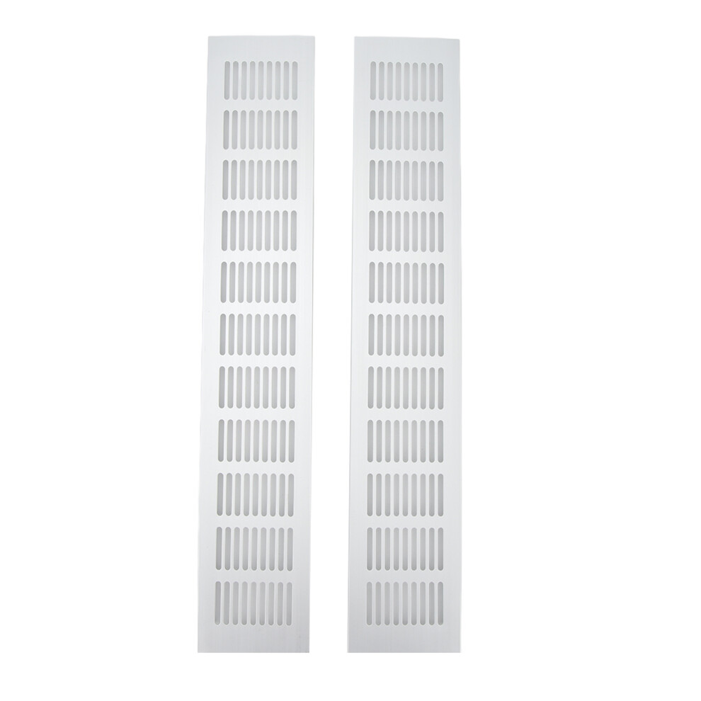 2 Pcs Air Vent Ventilation Grille Aluminium Alloy 9121376981081