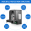 2,2 KW 220 V Variable Frequenz Umrichter Einphasig zu Dreiphasig CNC VFD Universal 6
