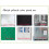 A3 Magnetic Whiteboard Sheet for Kitchen Fridge Multipurpose Weekly White Board Calendar Menu Planning with 8 Pen(White) 8