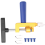 Ceramic Tile Glass Cutting One-Piece Cutter Portable Multifunctional Tool 2-In-1 Hand 5