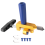 Ceramic Tile Glass Cutting One-Piece Cutter Portable Multifunctional Tool 2-In-1 Hand 4