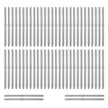 30 paar handgedraaide schroeven voor 1/8 inch kabelleuning trapdek houten paal schroefperssysteem
