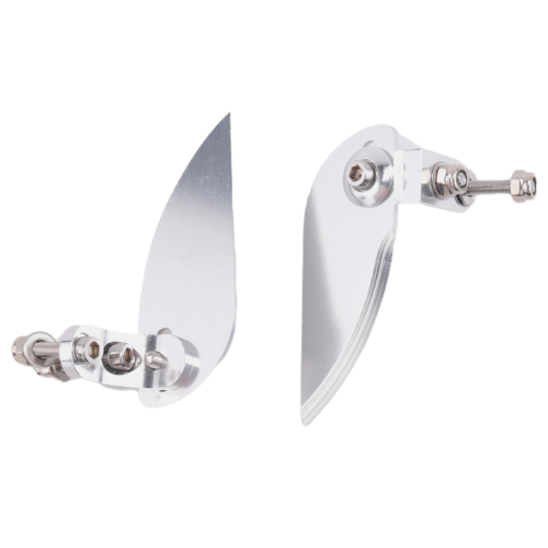 RC Modell Boot Drehen Flossen Einstellbare Aluminium Wasser Messer für Ft012 Refit 2