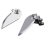 RC Modell Boot Drehen Flossen Einstellbare Aluminium Wasser Messer für Ft012 Refit 4