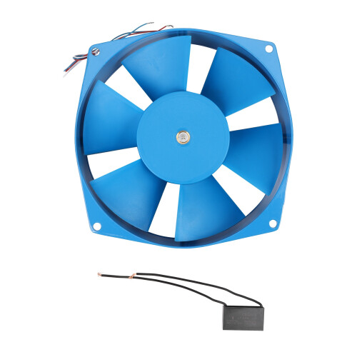 200FZY2-D Single Flange AC220V 65W Fan Axial Flow Electric Box Cooling Wind Direction Adjustable 1