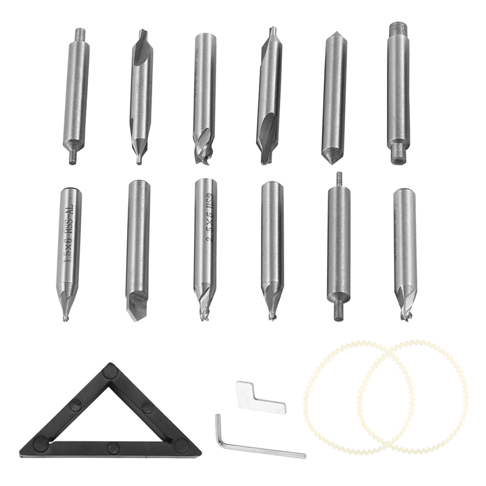 Set Di Punte Da Trapano Per Utensili Da Fabbro 368A, Pezzi Di Ricambio Per Macchine Per Chiavi Verticali, Utensili Con Punte