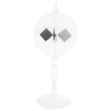 20,5 cm Glas-Windmühle, solarbetrieben, Crookes Radiometer, Lichtmühle/Lehrmittel/Büro/Heimdekoration