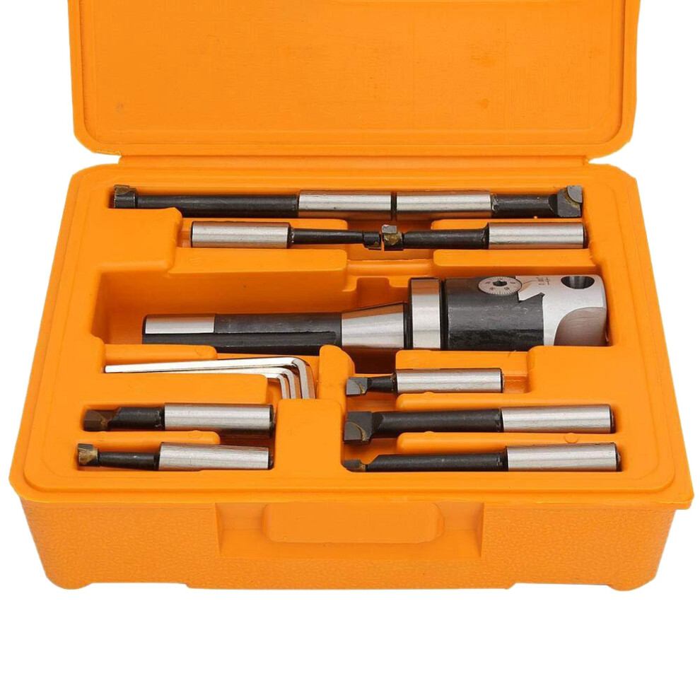 inch boorkop R8 schachthouderset met 1/2 indexeerbare staven 13 stuks hardmetalen gereedschap