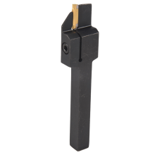 10Pcs Mgmn200 Carbide Inserts Golden Blades + 1Pc Mgehr1010-2 Turning Tool Holder Boring Bar With Wrench