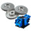 Meule diamantée 56 mm, grain 180, multi-usages, accessoires spéciaux pour meuleuse 11
